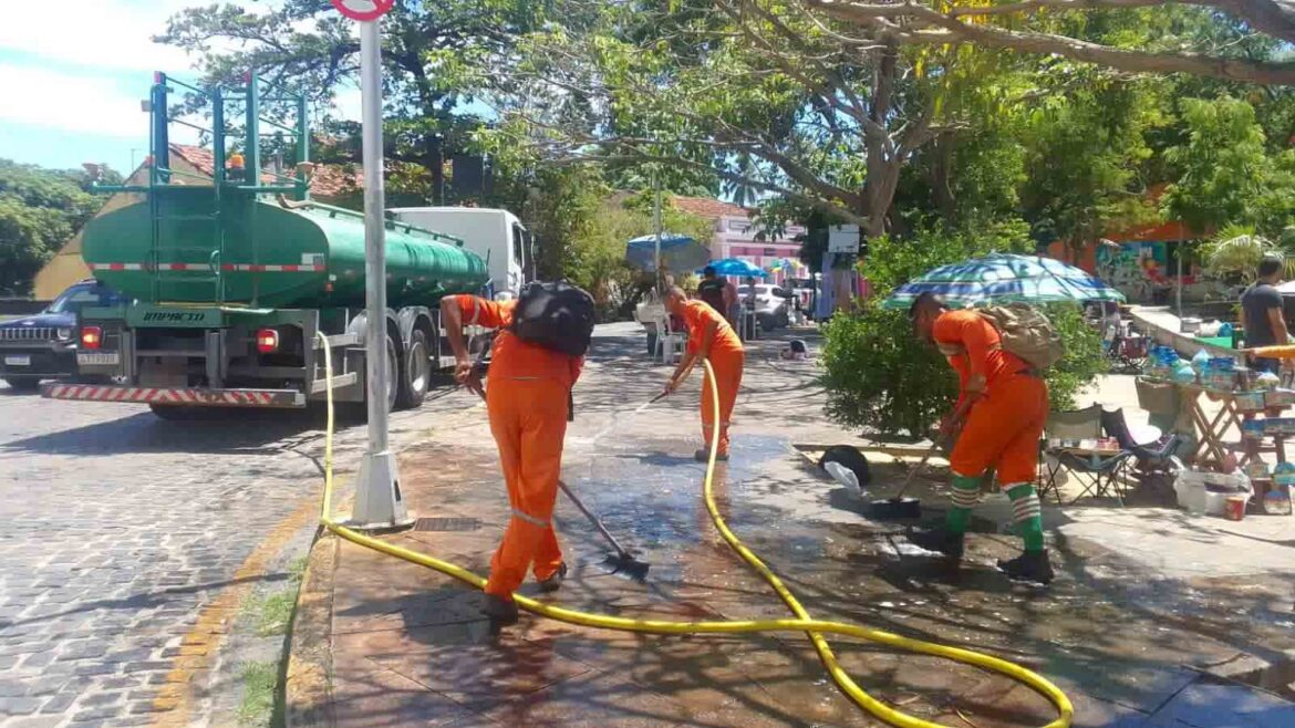 Lavagem ruas de Olinda 2 - Na Rua Tem